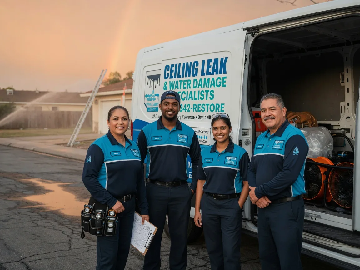 Ceiling Leak Cleanup company in Stanwood, MI