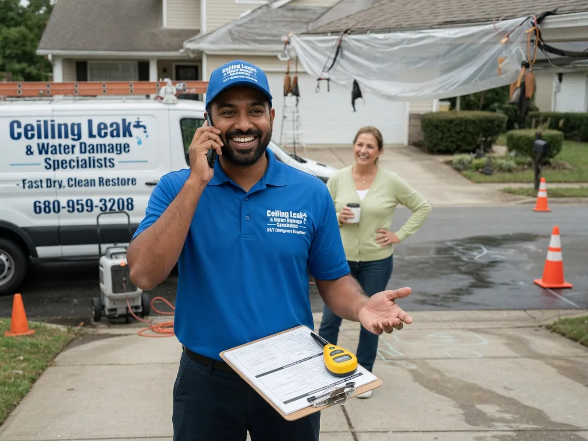 Ceiling Leak Cleanup Stanwood, MI FAQs